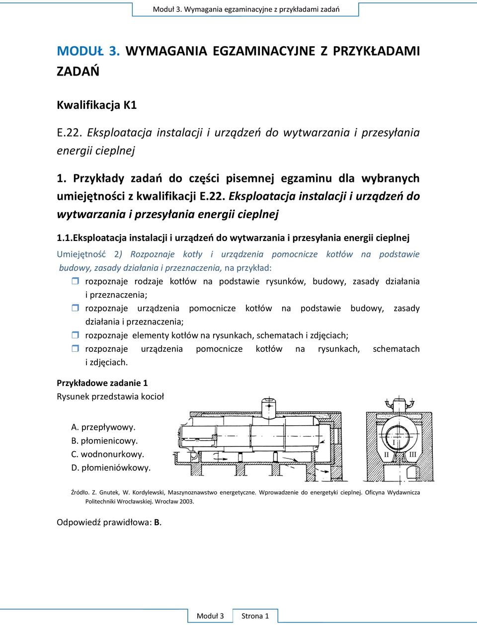 P E.22. Eks 1.1.E U R budowy, zasady d i przeznaczenia; rysunkach, sche P R A B C.