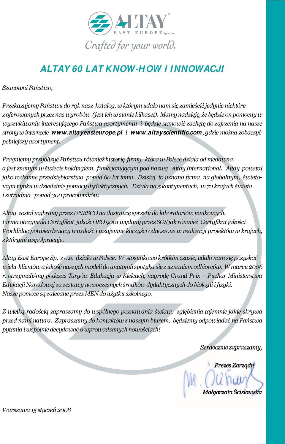 altayscientific.com, gdzie można zobaczyć pełniejszy asortyment.