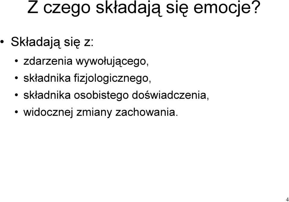 składnika fizjologicznego, składnika