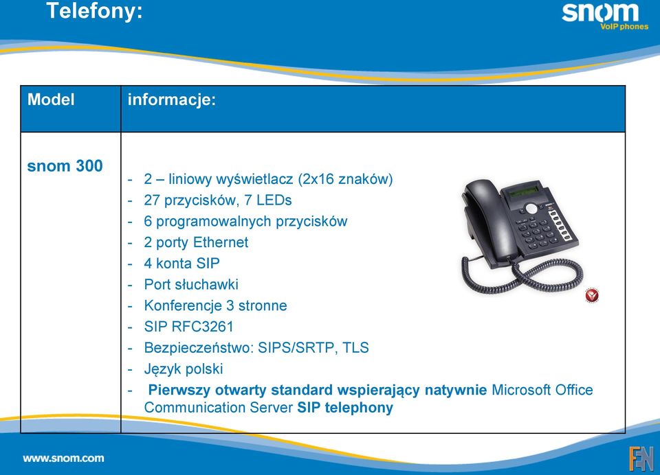 Konferencje 3 stronne - SIP RFC3261 - Bezpieczeństwo: SIPS/SRTP, TLS - Język polski -