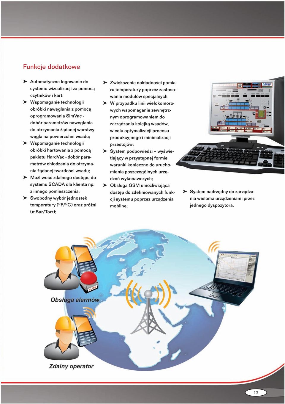 Możliwość zdalnego dostępu do systemu SCADA dla klienta np.