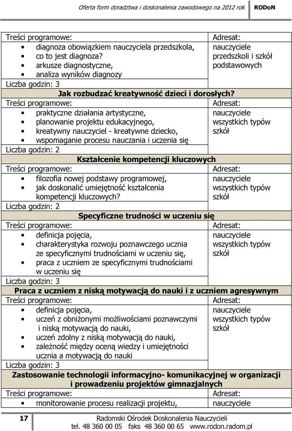 nowej podstawy programowej, jak doskonalić umiejętność kształcenia kompetencji kluczowych?