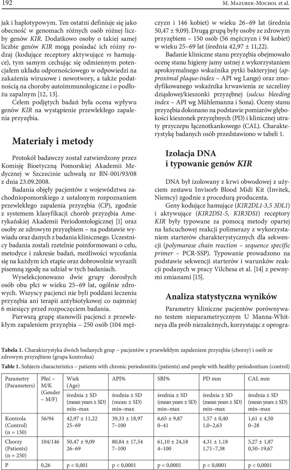 odpowiedzi na zakażenia wirusowe i nowotwory, a także podatnością na choroby autoimmunologiczne i o podłożu zapalnym [12, 13].