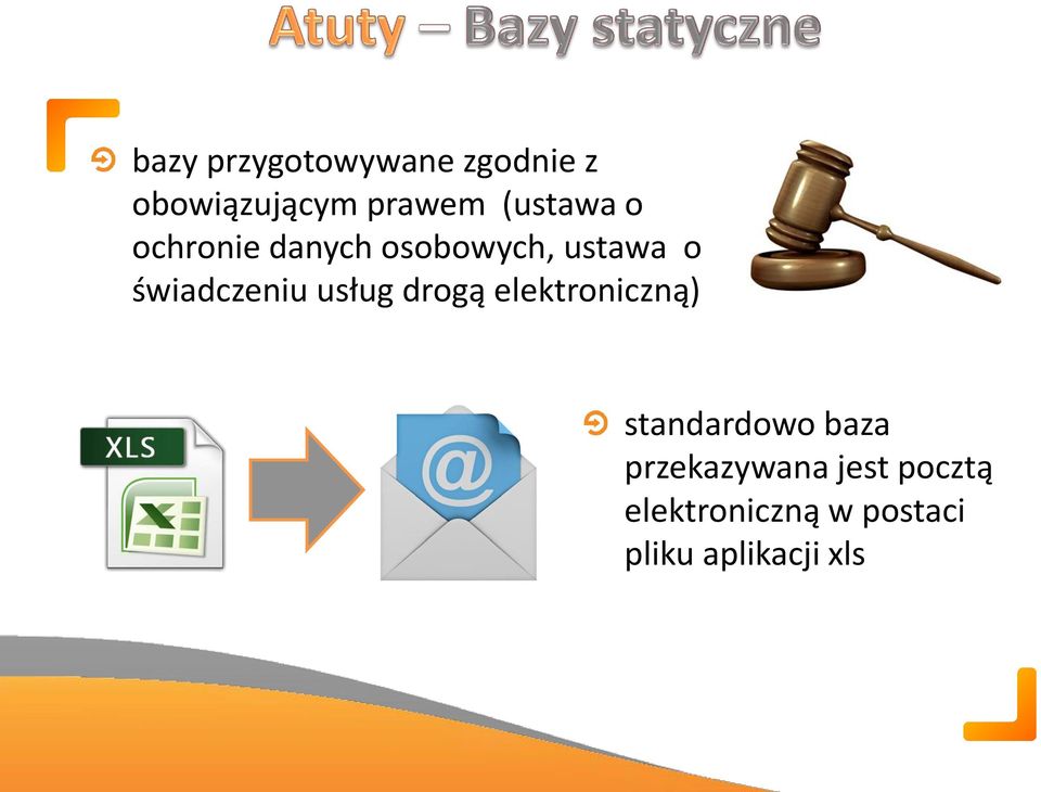 świadczeniu usług drogą elektroniczną) standardowo baza