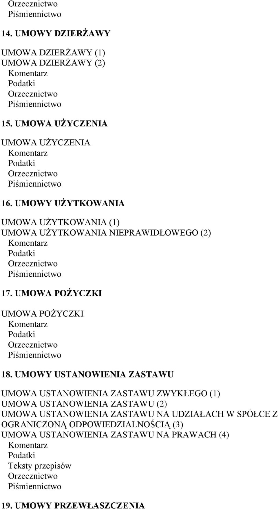 UMOWY USTANOWIENIA ZASTAWU UMOWA USTANOWIENIA ZASTAWU ZWYKŁEGO (1) UMOWA USTANOWIENIA ZASTAWU (2) UMOWA USTANOWIENIA