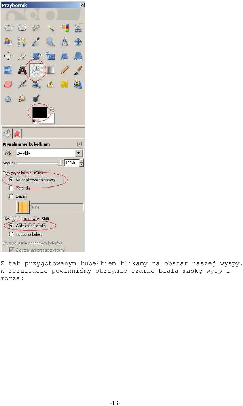 W rezultacie powinniśmy otrzymać