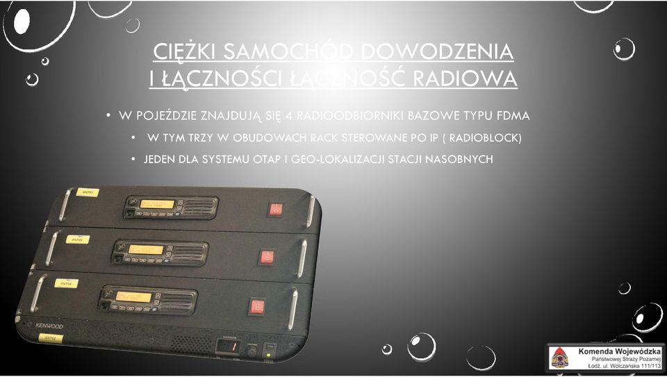 W OBUDOWACH RACK STEROWANE PO IP ( RADIOBLOCK)