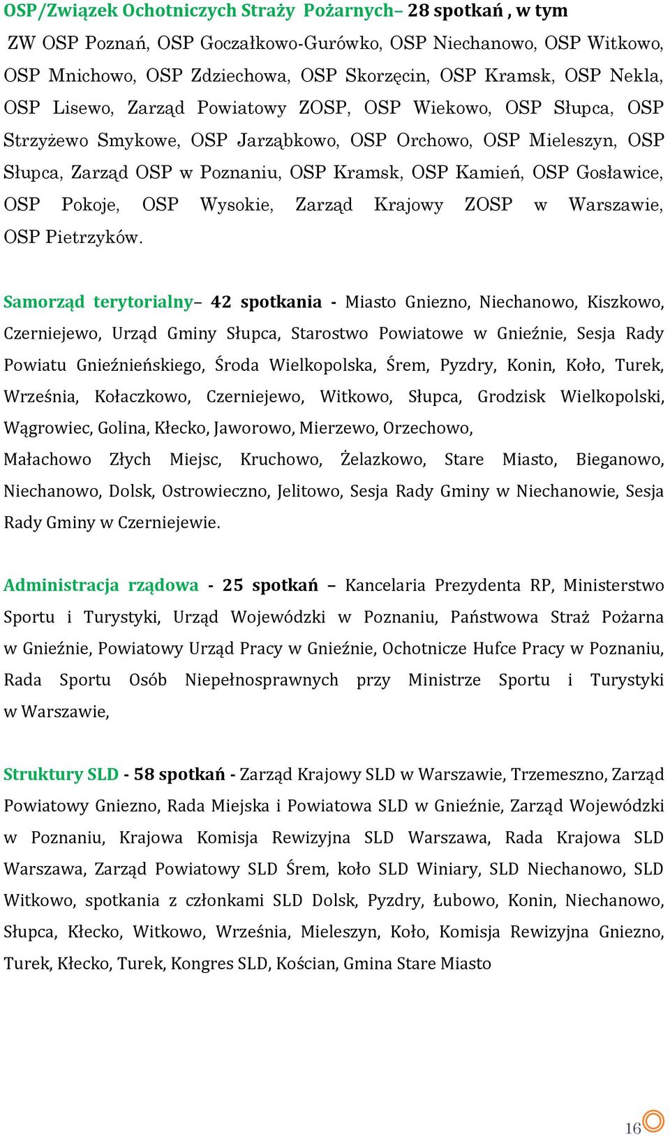 OSP Pokoje, OSP Wysokie, Zarząd Krajowy ZOSP w Warszawie, OSP Pietrzyków.