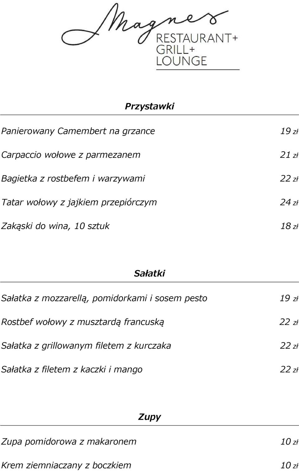 mozzarellą, pomidorkami i sosem pesto Rostbef wołowy z musztardą francuską Sałatka z grillowanym filetem