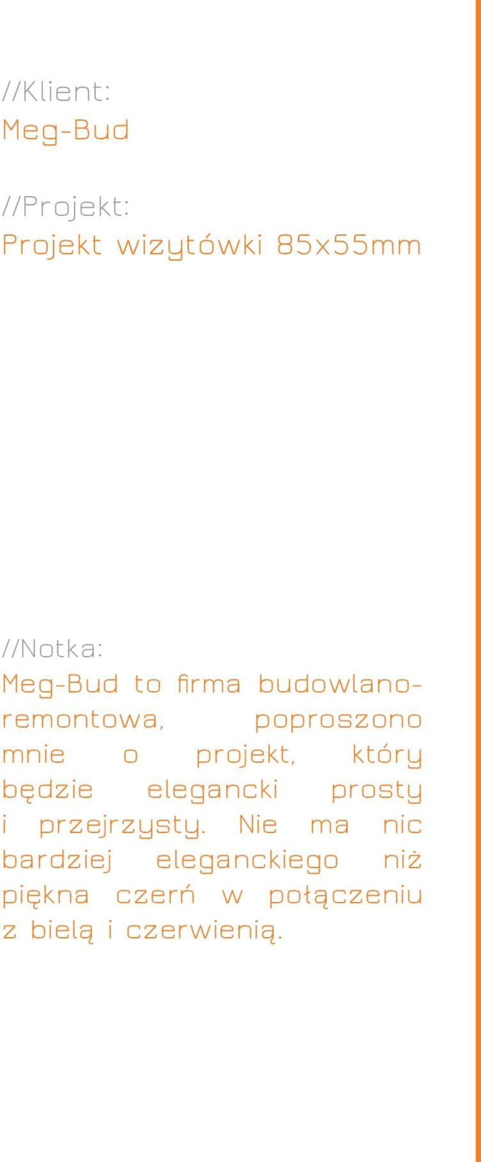 który będzie elegancki prosty i przejrzysty.