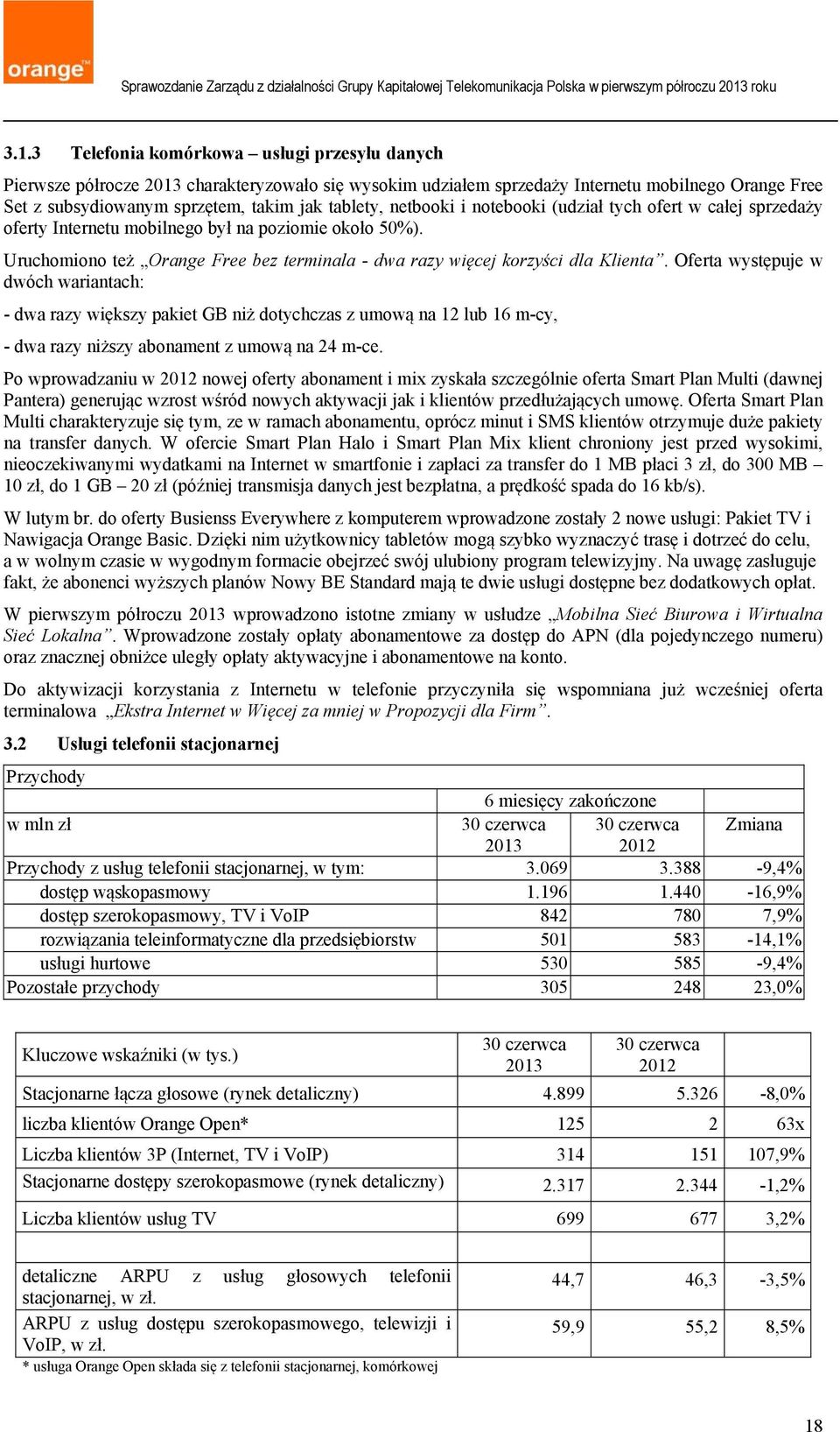 Uruchomiono też Orange Free bez terminala - dwa razy więcej korzyści dla Klienta.