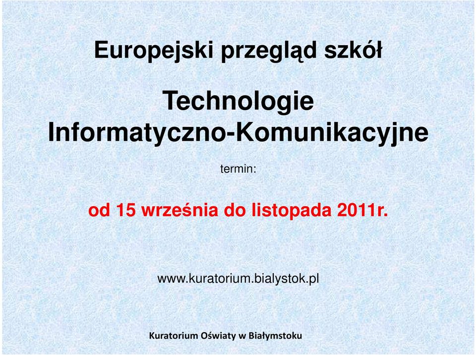 Informatyczno-Komunikacyjne