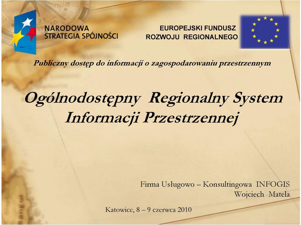 Regionalny System Informacji Przestrzennej Firma Usługowo