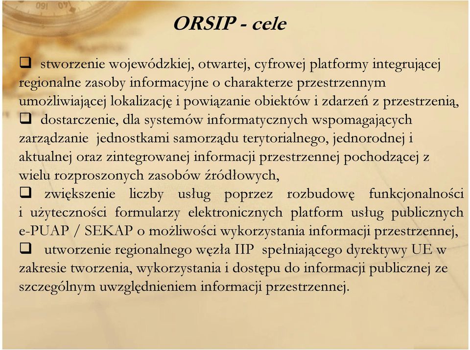 pochodzącej z wielu rozproszonych zasobów źródłowych, zwiększenie liczby usług poprzez rozbudowę funkcjonalności i użyteczności formularzy elektronicznych platform usług publicznych e-puap / SEKAP o