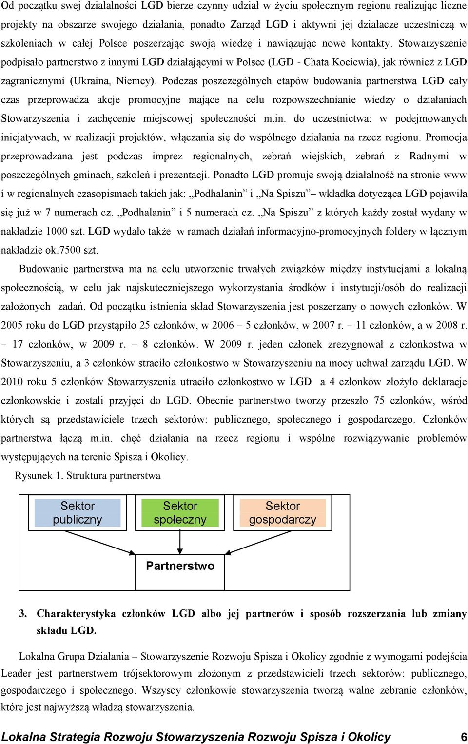 Stowarzyszenie podpisało partnerstwo z innymi LGD działającymi w Polsce (LGD - Chata Kociewia), jak również z LGD zagranicznymi (Ukraina, Niemcy).