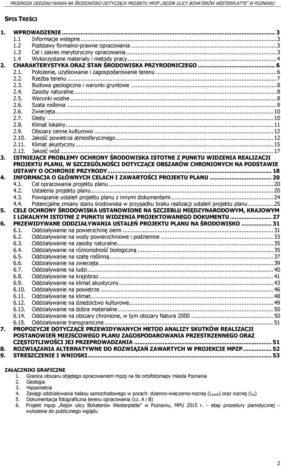 .. 8 2.5. Warunki wodne... 8 2.6. Szata roślinna... 9 2.6. Zwierzęta... 10 2.7. Gleby... 10 2.8. Klimat lokalny... 11 2.9. Obszary cenne kulturowo... 12 2.10. Jakość powietrza atmosferycznego... 12 2.11. Klimat akustyczny.