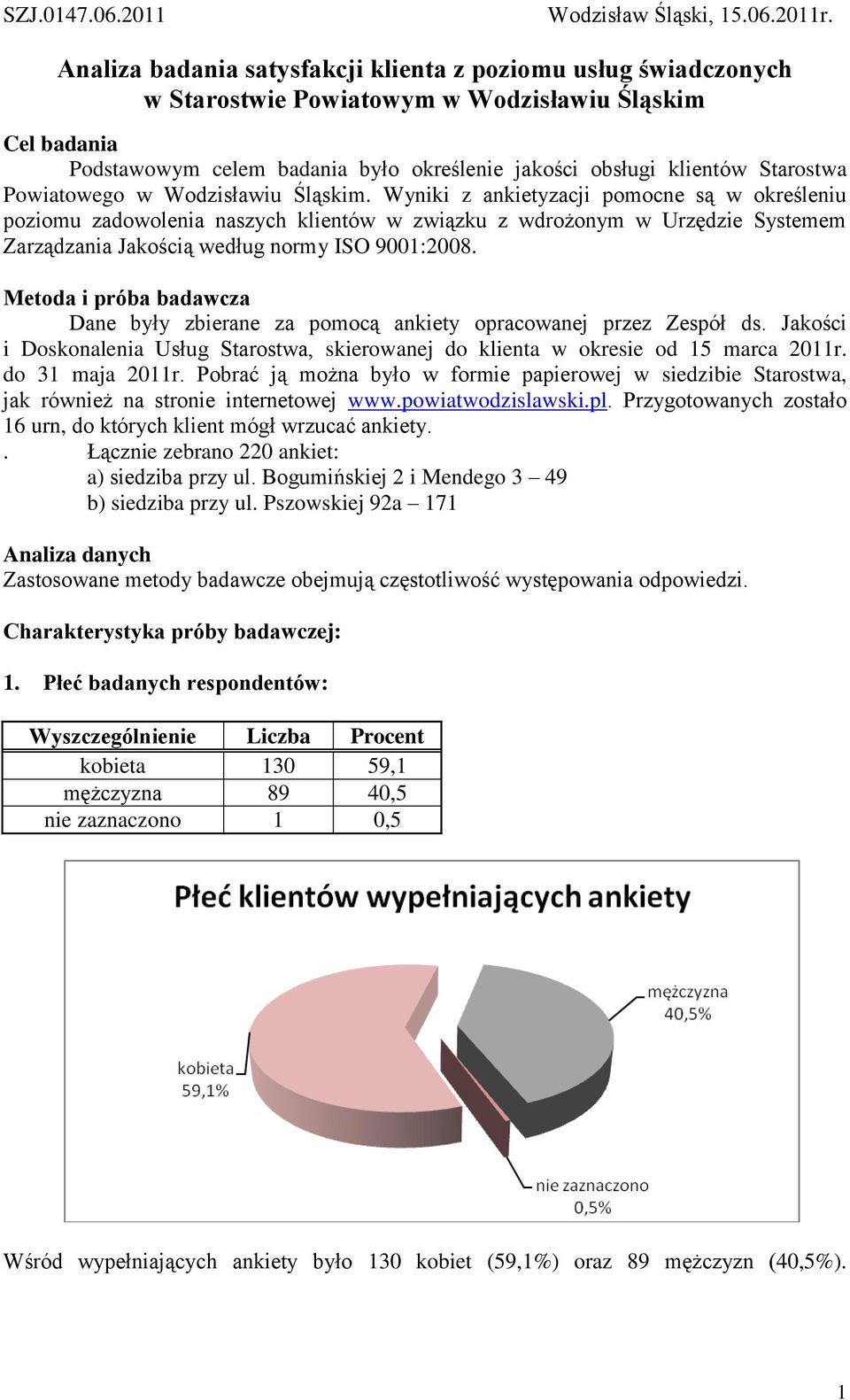 Powiatowego w Wodzisławiu Śląskim.