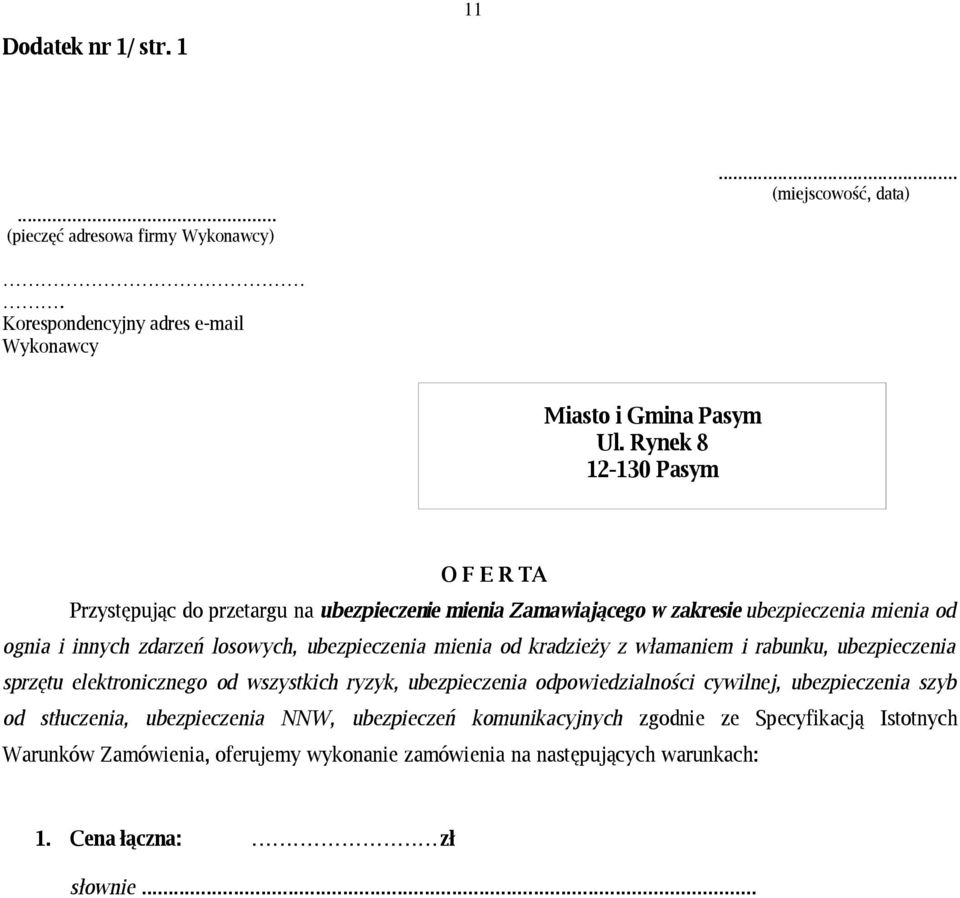 ubezpieczenia mienia od kradzieży z włamaniem i rabunku, ubezpieczenia sprzętu elektronicznego od wszystkich ryzyk, ubezpieczenia odpowiedzialności cywilnej, ubezpieczenia