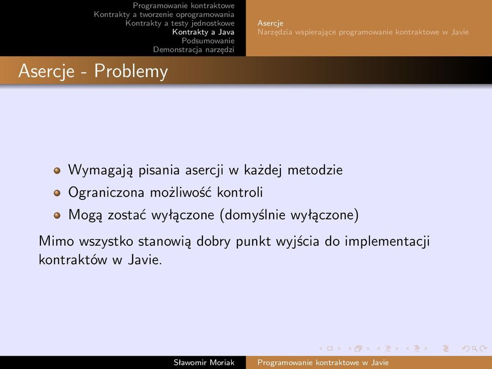 Ograniczona możliwość kontroli Mogą zostać wyłączone (domyślnie