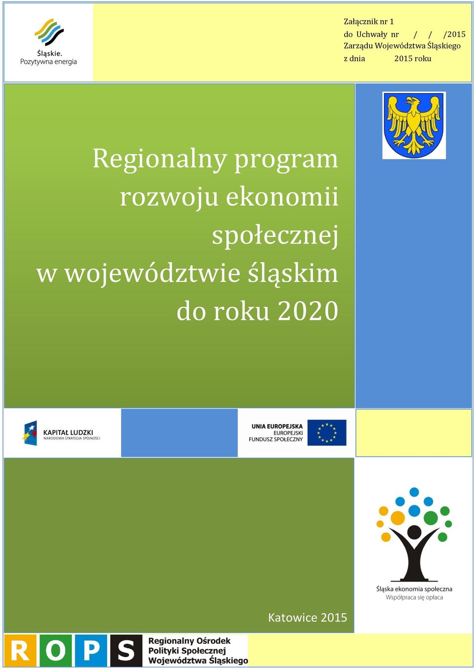 roku Regionalny program rozwoju ekonomii