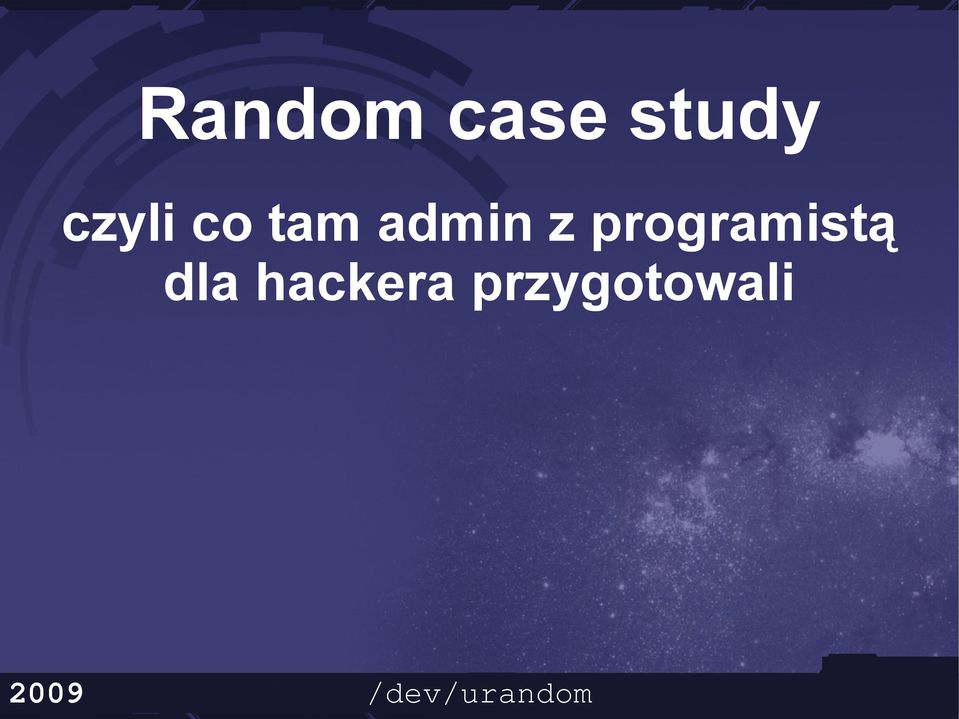 programistą