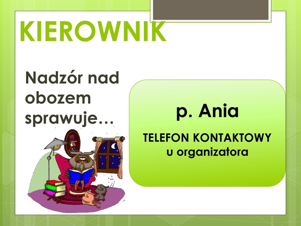 p. Ania TELEFON