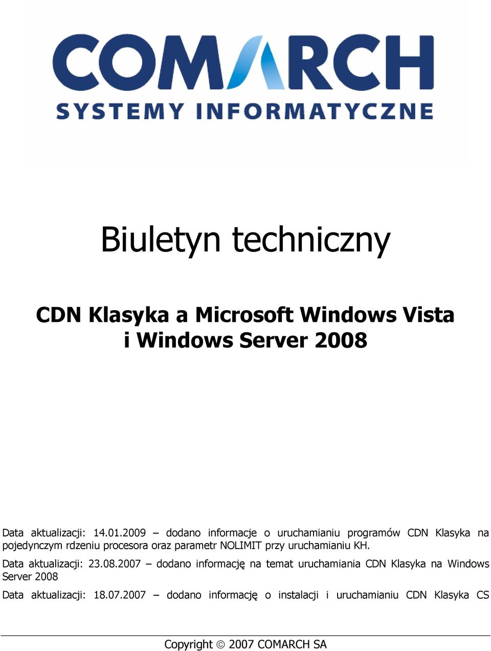 przy uruchamianiu KH. Data aktualizacji: 23.08.