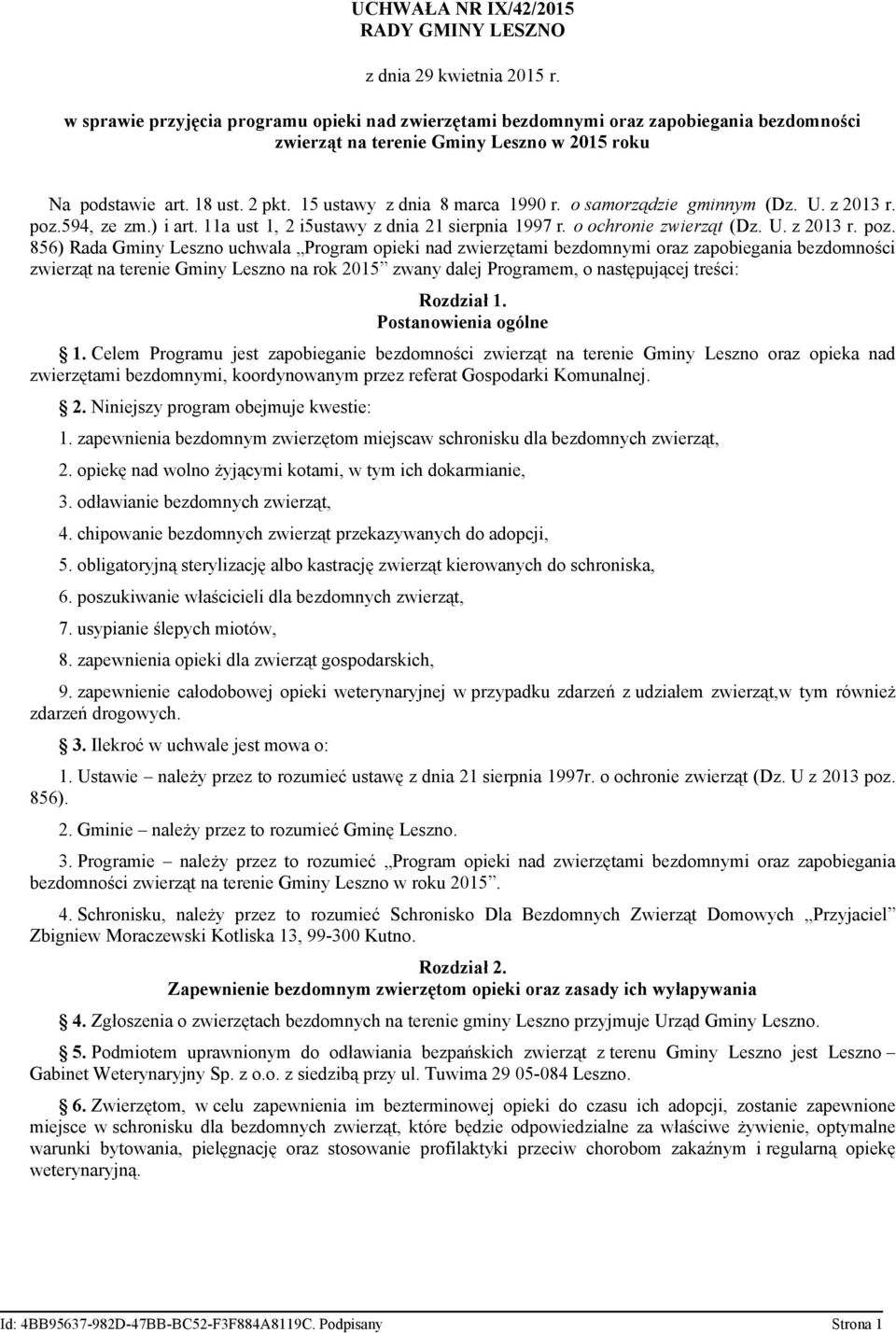 15 ustawy z dnia 8 marca 1990 r. o samorządzie gminnym (Dz. U. z 2013 r. poz.