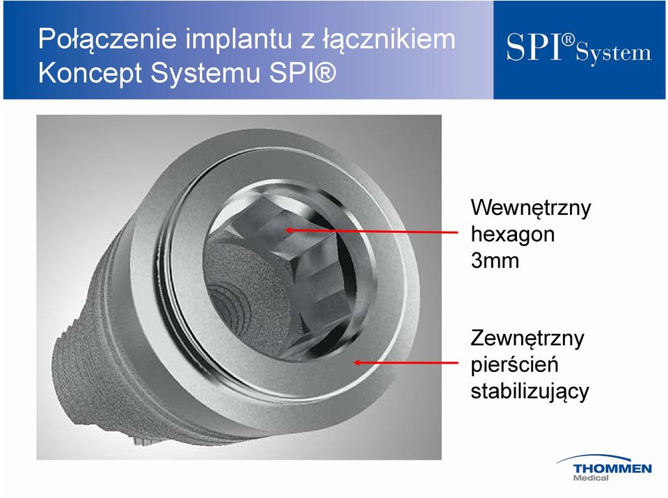 SPI Wewnętrzny hexagon 3mm