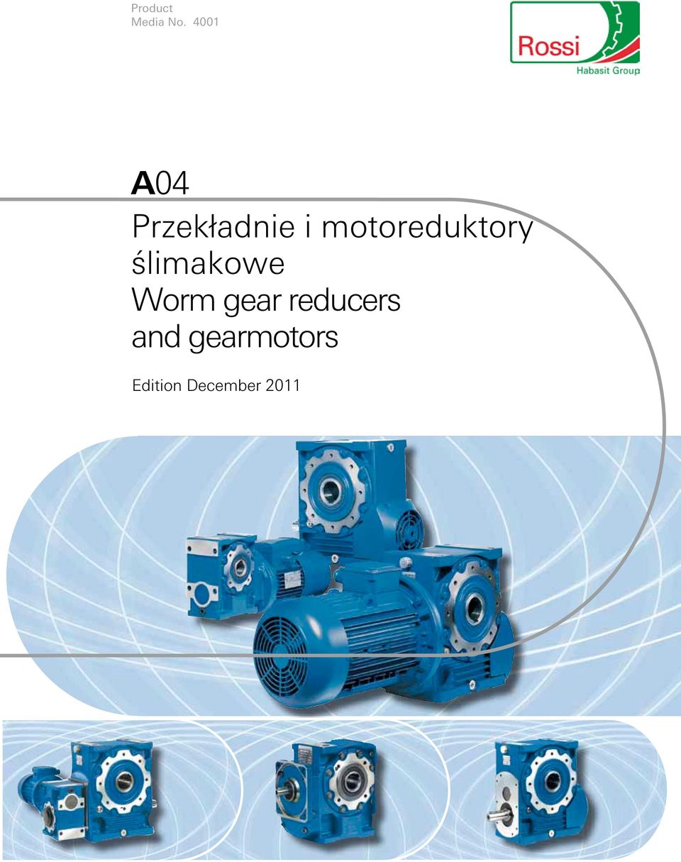 motoreduktory ślimakowe Worm