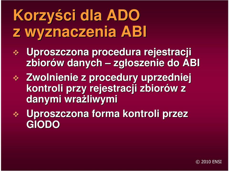 z procedury uprzedniej kontroli przy rejestracji zbiorów