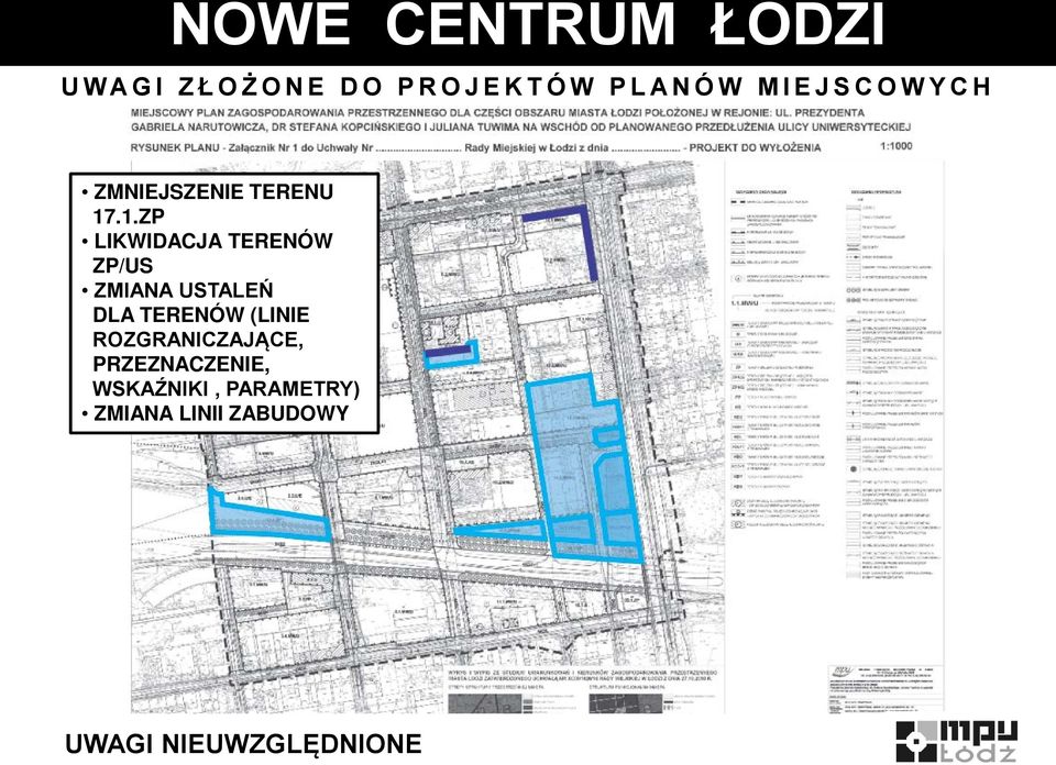 DLA TERENÓW (LINIE ROZGRANICZAJĄCE,