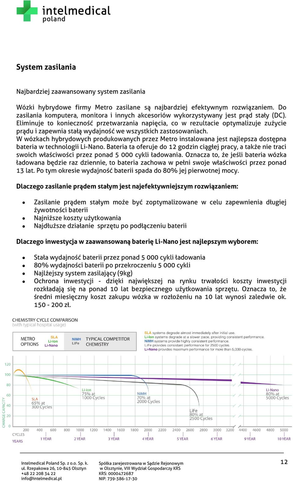 Eliminuje to konieczność przetwarzania napięcia, co w rezultacie optymalizuje zużycie prądu i zapewnia stałą wydajność we wszystkich zastosowaniach.