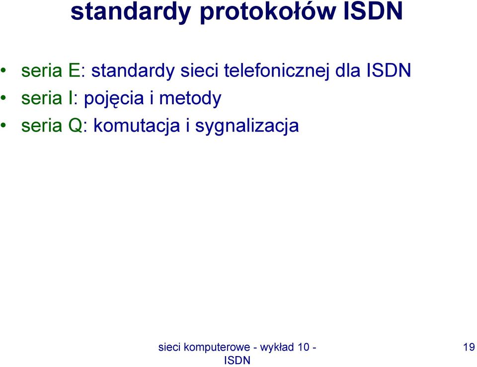 dla seria I: pojęcia i metody