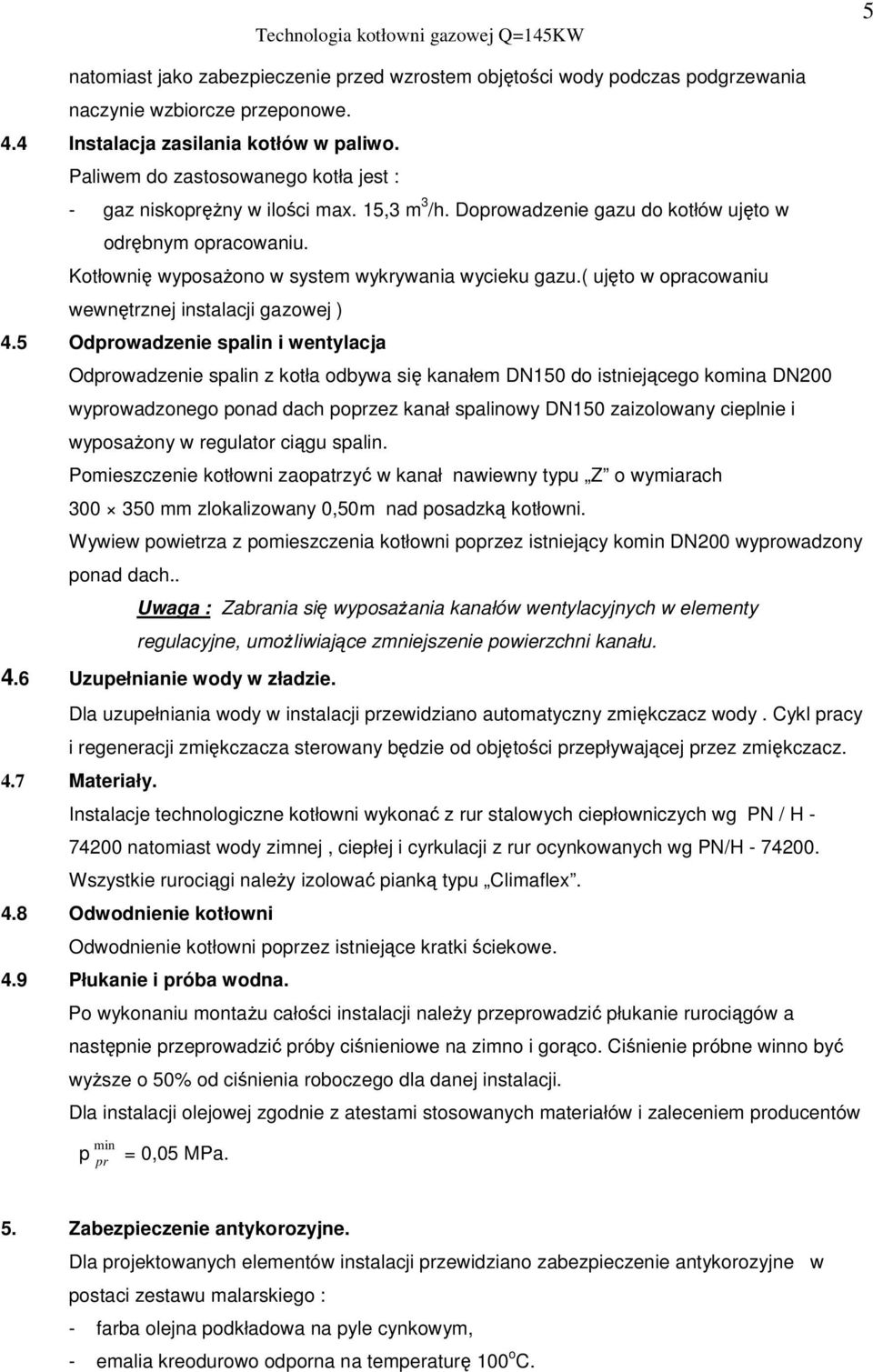 ( ujto w opracowaniu wewntrznej instalacji gazowej ) 4.