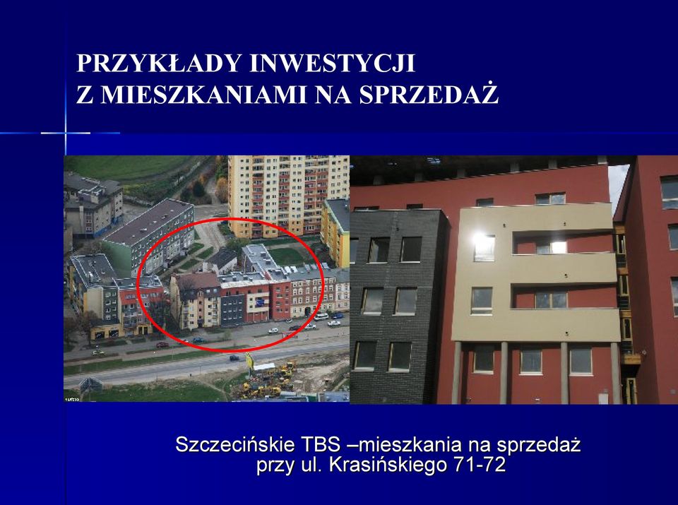 TBS mieszkania na