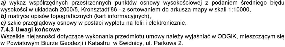 szkic przeglądowy osnowy w postaci wyplotu na folii i elektronicznie. 7.4.