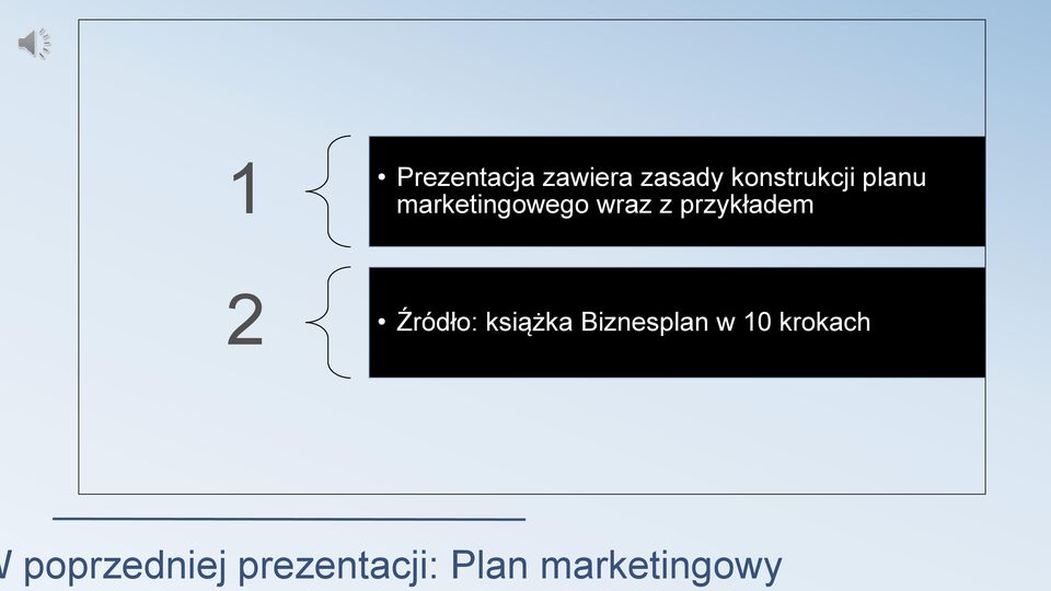 zasady konstrukcji planu marketingowego