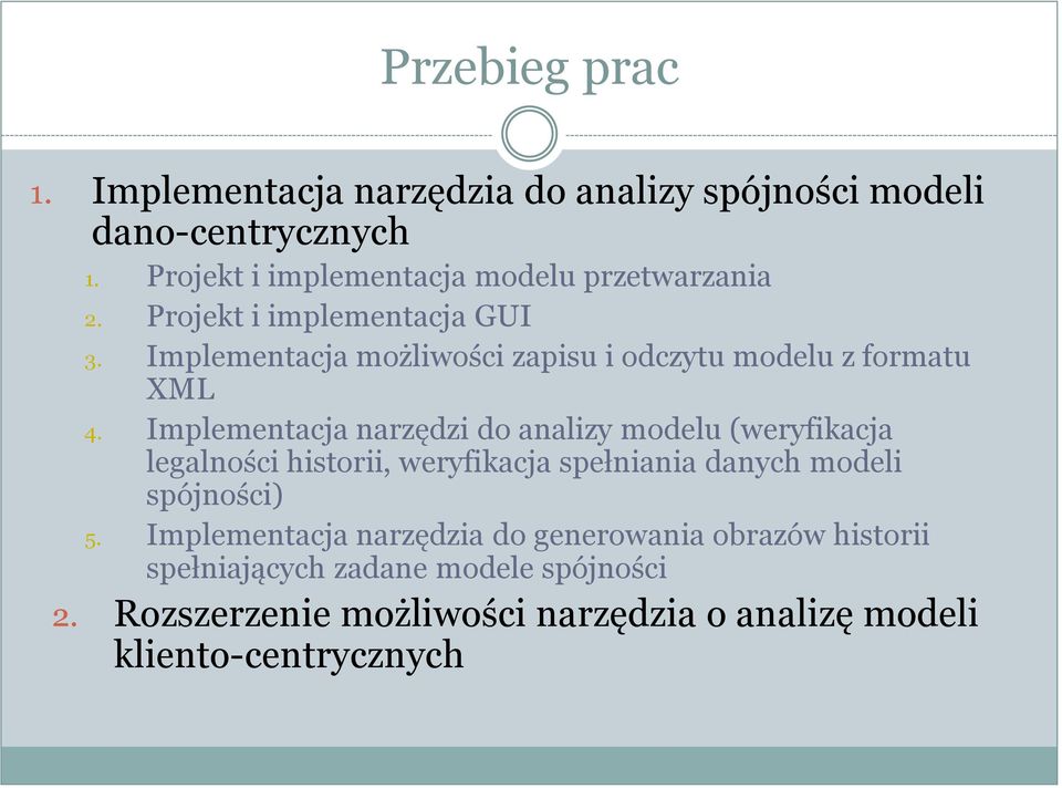 Implementacja możliwości zapisu i odczytu modelu z formatu XML 4.