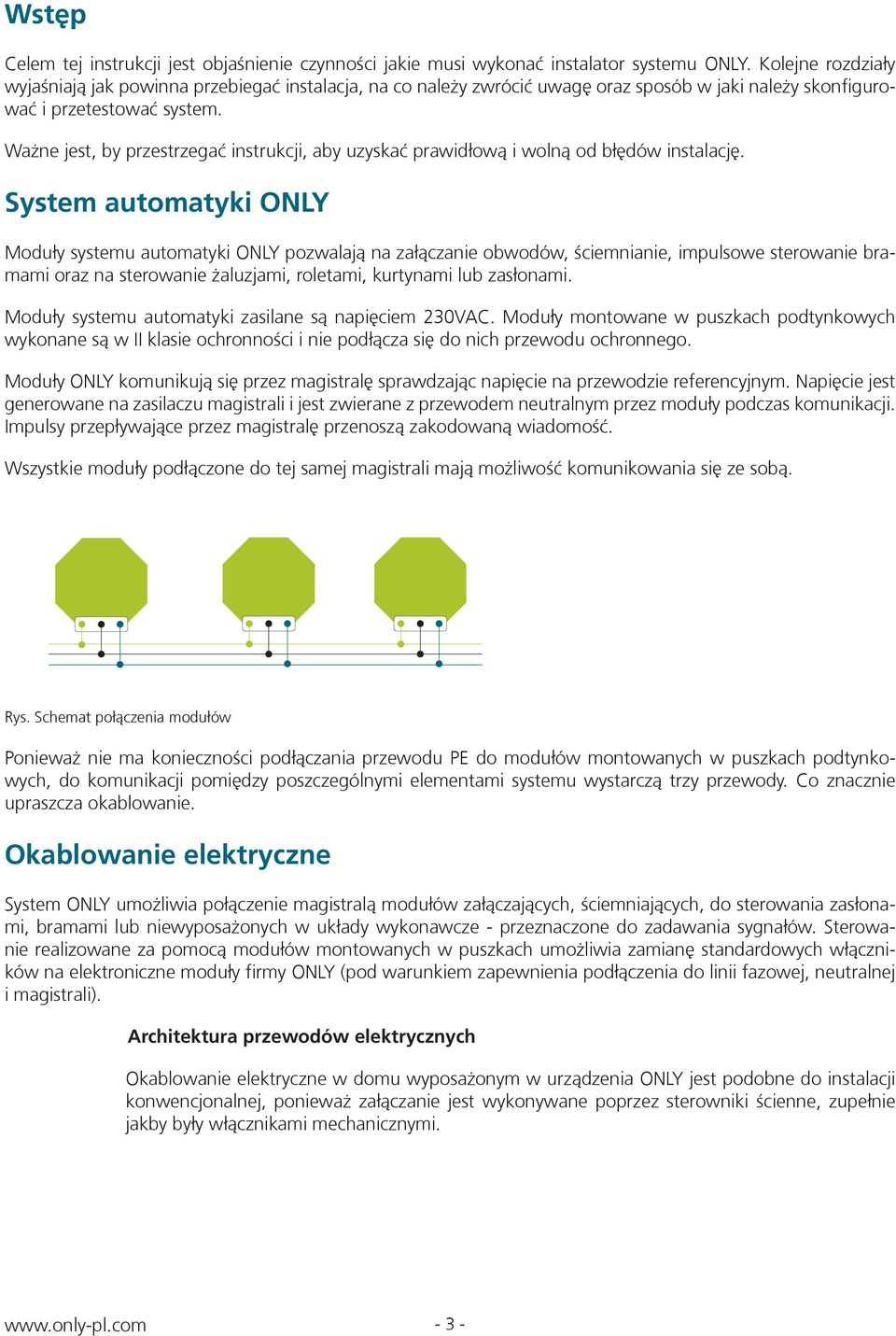 Ważne jest, by przestrzegać instrukcji, aby uzyskać prawidłową i wolną od błędów instalację.