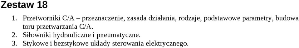rodzaje, podstawowe parametry, budowa toru