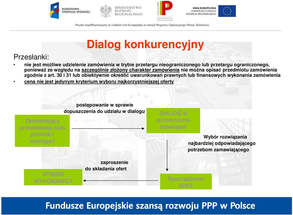 30 i 31 lub obiektywnie określić uwarunkowań prawnych lub finansowych wykonania zamówienia cena nie jest jedynym kryterium wyboru najkorzystniejszej oferty Zamawiający