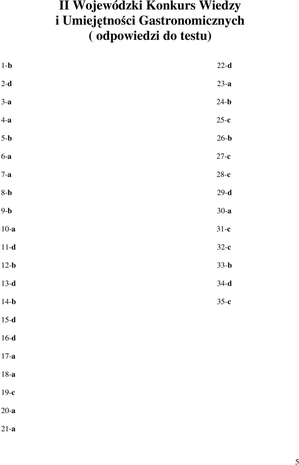 26-b 6-a 27-c 7-a 28-c 8-b 29-d 9-b 30-a 10-a 31-c 11-d 32-c