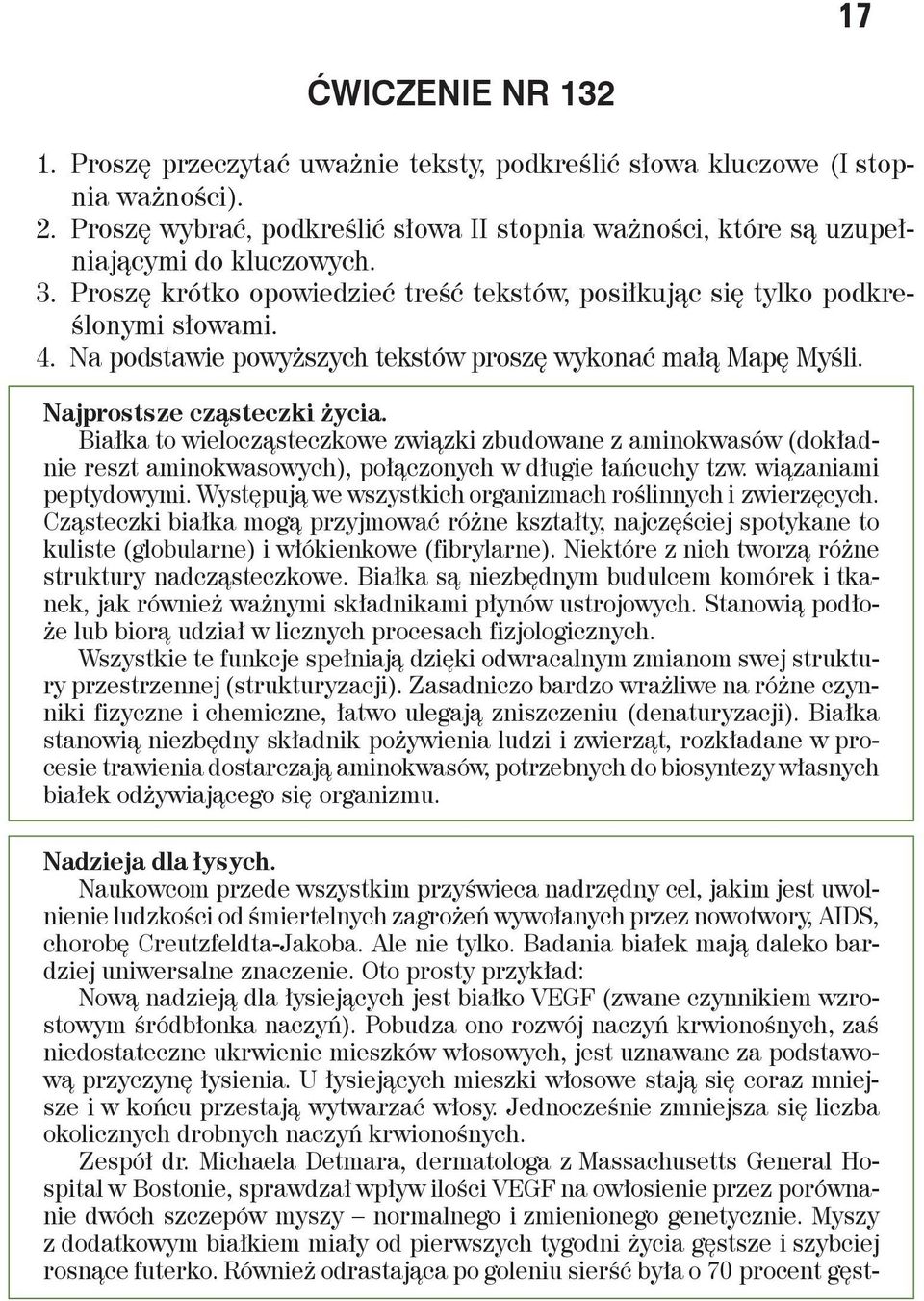 Białka to wielocząsteczkowe związki zbudowane z aminokwasów (dokładnie reszt aminokwasowych), połączonych w długie łańcuchy tzw. wiązaniami peptydowymi.