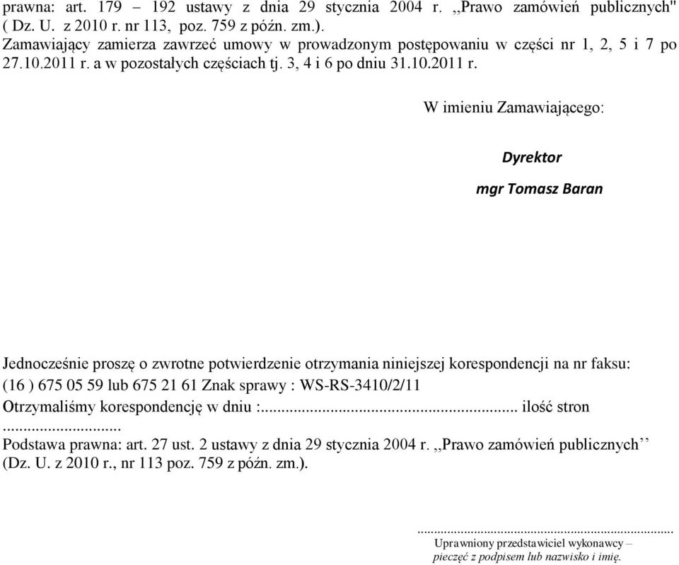 a w pozostałych częściach tj. 3, 4 i 6 po dniu 3.0.20 r.