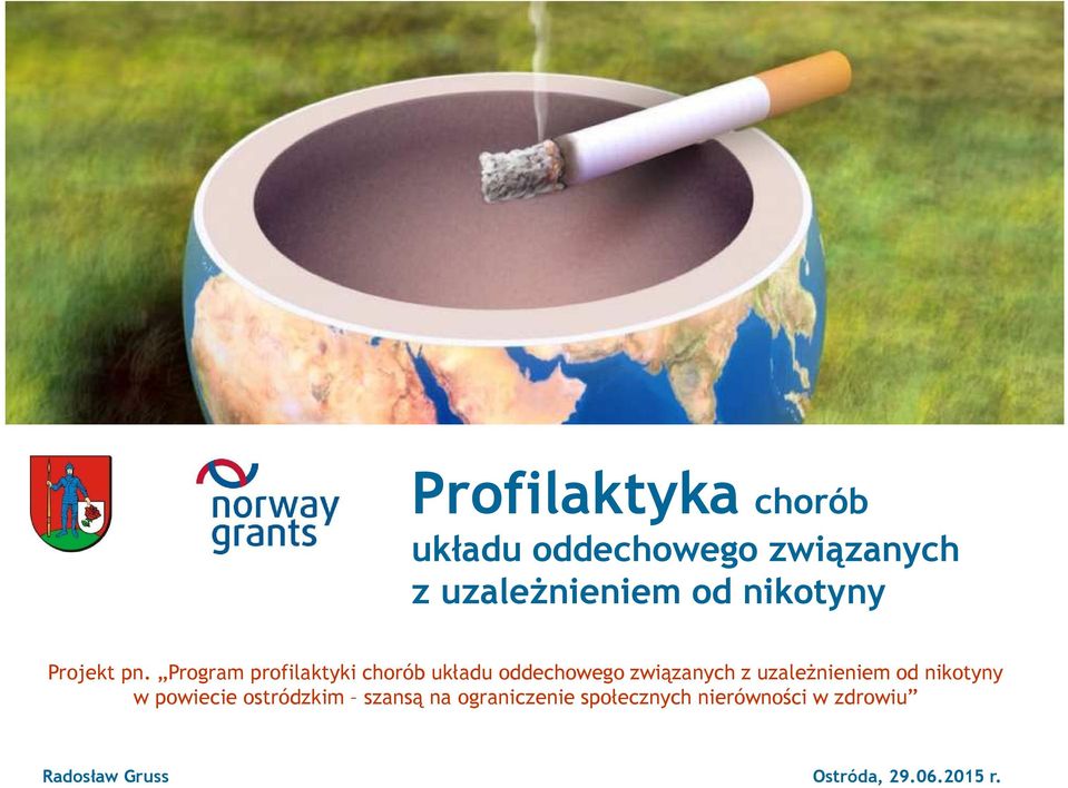 Program profilaktyki chorób układu oddechowego związanych z