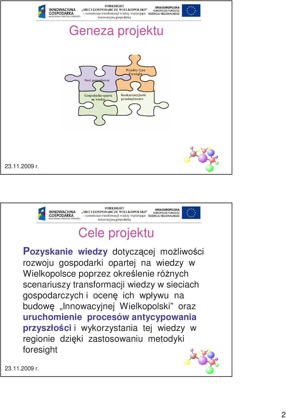 gospodarczych i ocenę ich wpływu na budowę Innowacyjnej Wielkopolski oraz uruchomienie procesów