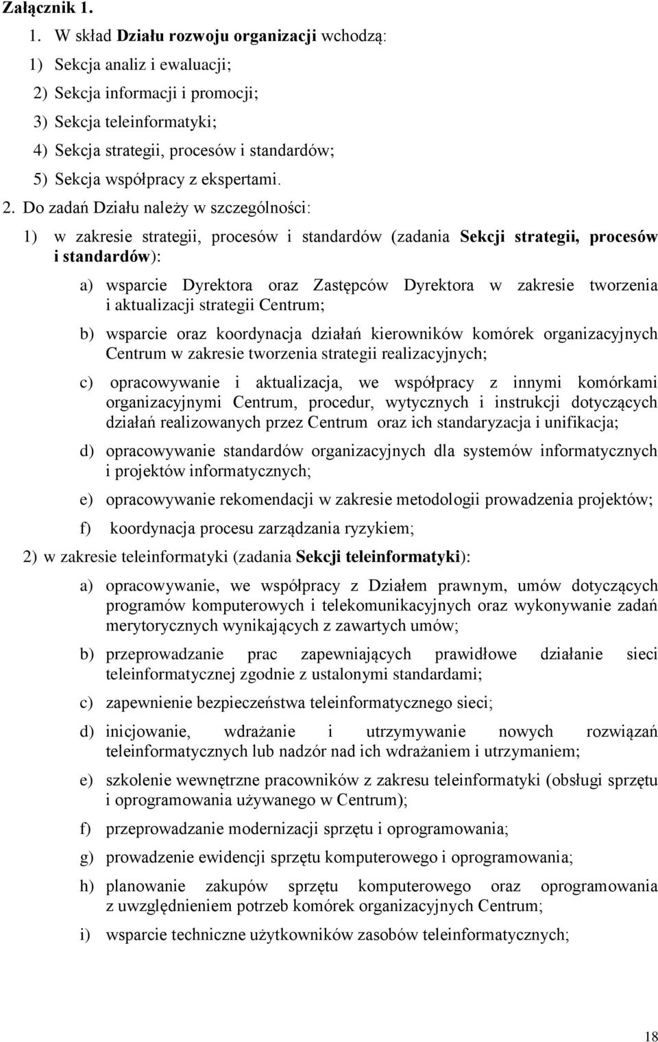 współpracy z ekspertami. 2.