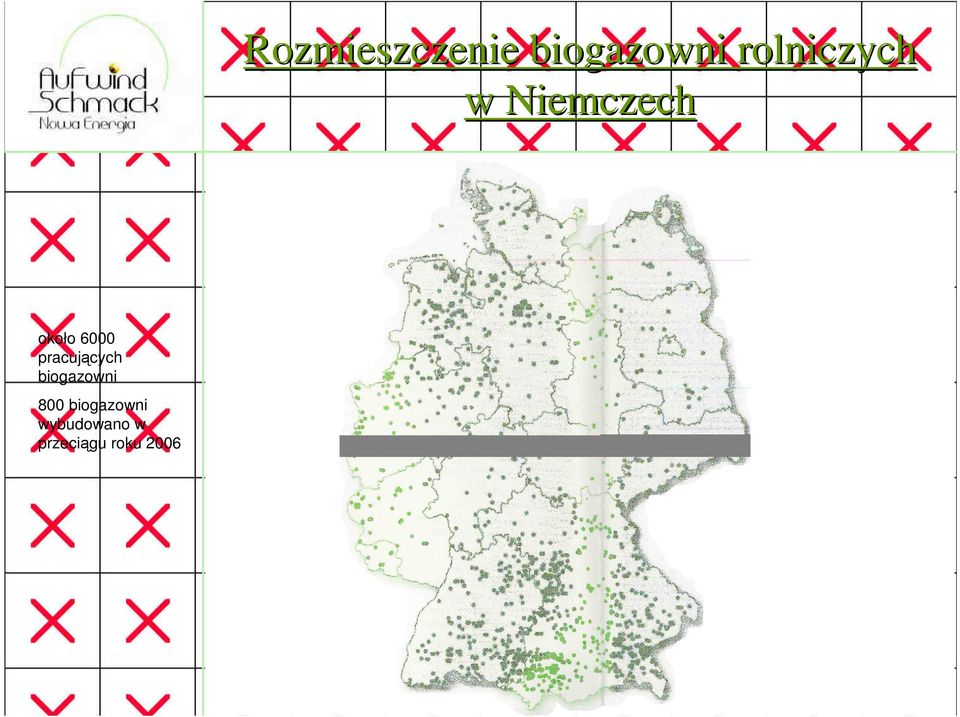 6000 pracujących biogazowni 800