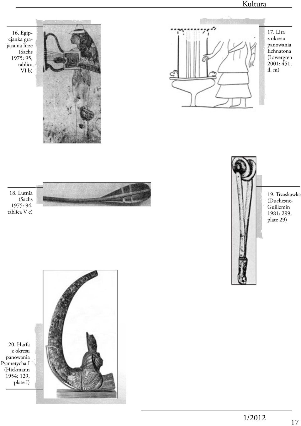 Lutnia (Sachs 1975: 94, tablica V c) 19.